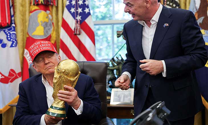 المونديال: تدخّل الرئيس الأمريكي لإعادة لاعب مطرود يشعل أزمة قانونية وسياسية
