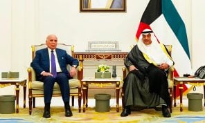 حسين يبحث في الكويت ترميم العلاقات العراقية ـ الخليجية