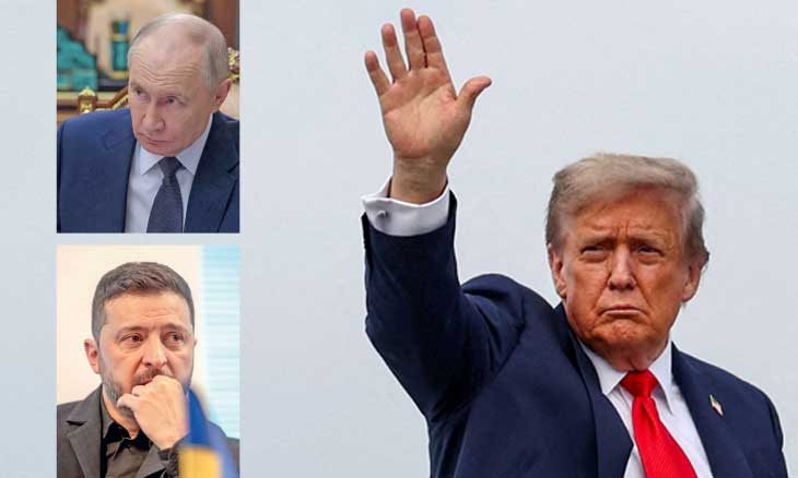 أعاد النظر في استراتيجيته إزاء الأمة الأوكرانية: ترامب بين بوتين وزيلينسكي